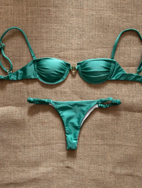 Biquíni Aro Verde - Praia Mole - comprar online