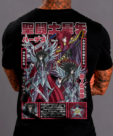 Camiseta Preta Hades