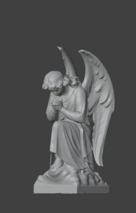 Miniatura de Anjo (mod1) - SEM PINTURA - comprar online