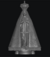 Miniatura de Nossa Senhora (mod 3) - SEM PINTURA