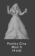 Miniatura de Pomba Gira ( mod 9 ) - SEM PINTURA - comprar online