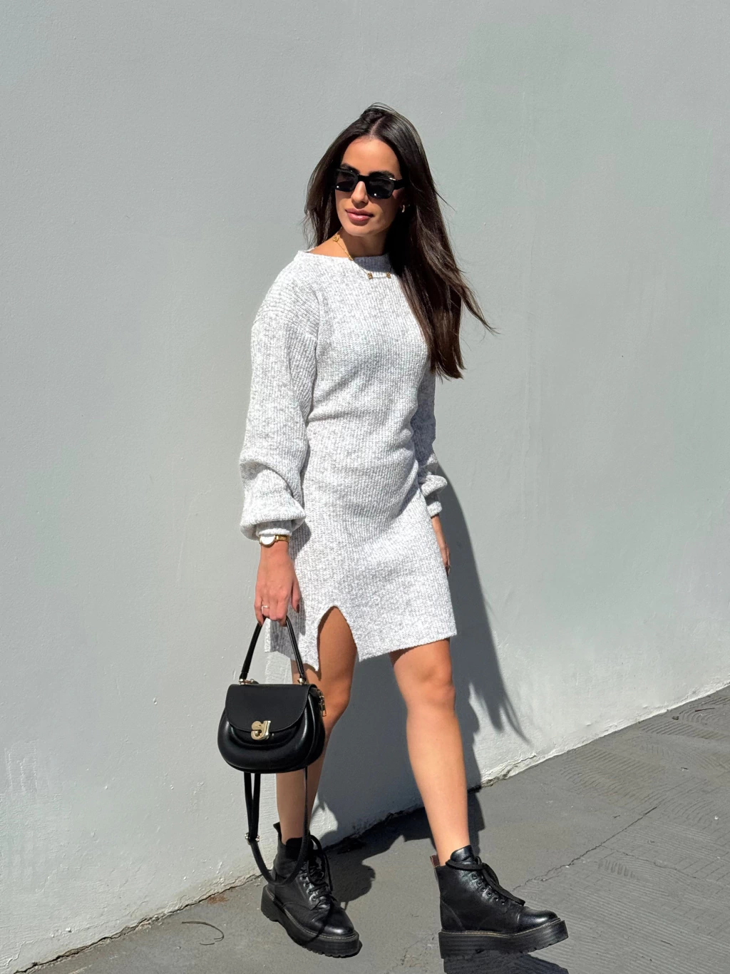 Vestido em Tricot - Mousse - SOB ENCOMENDA
