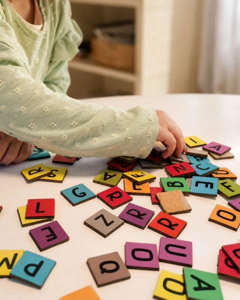 Kit de letras para armar palabras | Juego didáctico de escritura
