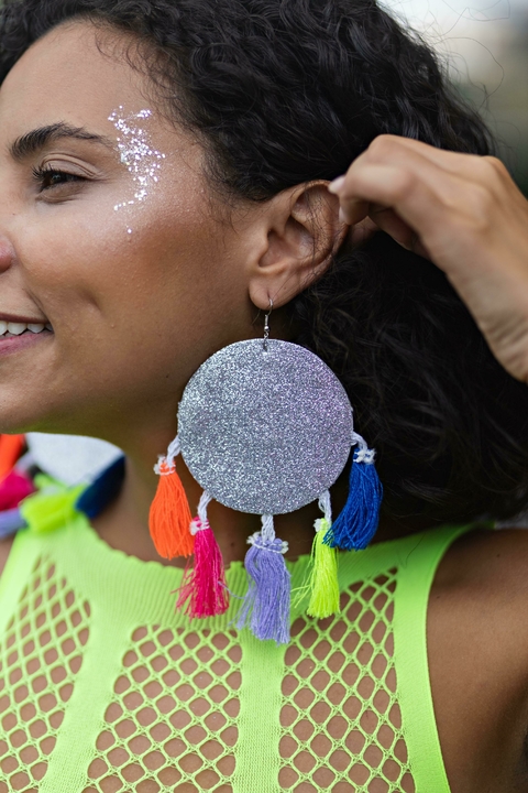 brinco bloquinho - comprar online