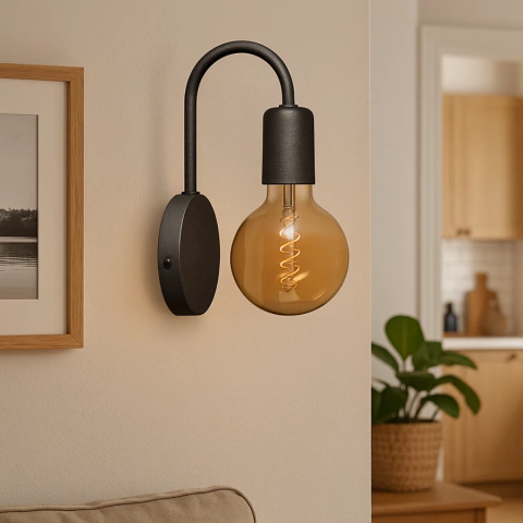 Lampara Aplique Pared Minimalista Apto Led - comprar online