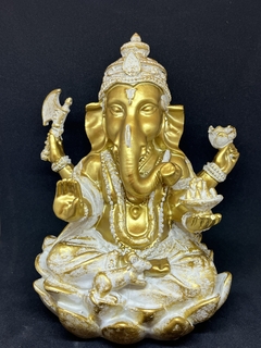 Ganesha 4 brazos dorado ARDAS™ Abre caminos-Abundancia - comprar online