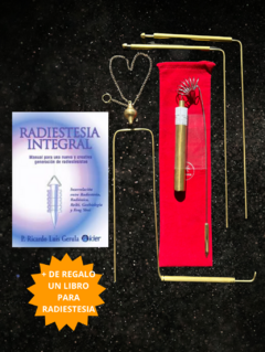 Set de Radiestesia de Bronce Ardas™ con LIBRO DE REGALO