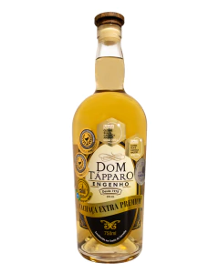 Dom Tápparo cachaça extra premium envelhecida 12 anos em carvalho europeu, sabor refinado e produto de altíssima qualidade