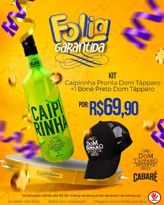 Caipirinha Pronta Dom Tápparo 1 Litro + Boné Dom Tápparo - comprar online