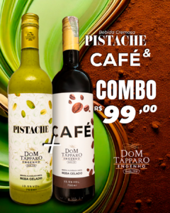 Bebida Alcoólica Mista Pistache + Bebida Alcoólica Mista Café