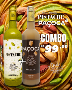 Bebida Alcoólica Mista Pistache + Bebida Alcoólica Mista Paçoca
