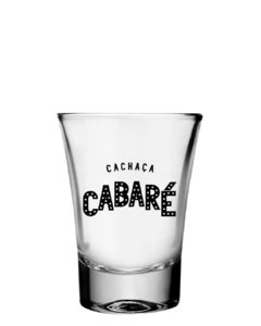 Copo Dose Ole 60ml Vidro - Cachaça Cabaré - comprar online