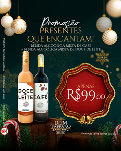 Kit Bebida Alcoólica Mista Café + Doce de Leite