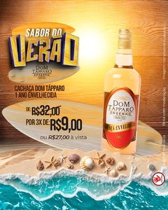 Cachaça Dom Tápparo 1 Ano Envelhecida - 1 LT - comprar online