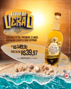 Cachaça Extra Premium 12 Anos Europeu Dom Tápparo - comprar online