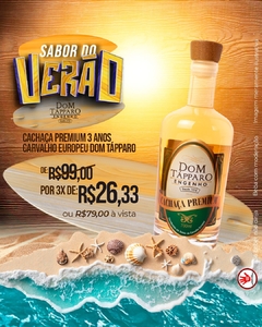 Cachaça Premium 3 anos Carvalho Europeu Dom Tápparo - comprar online