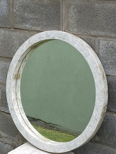 Espejo Símil Mármol