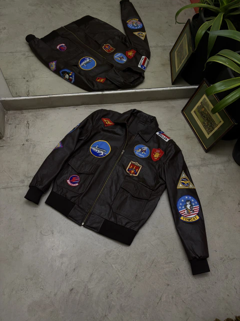 Jacket Marron Parches