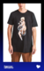 REMERA META ART GALLERY NEGRA TALLE L