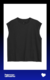 REMERA MUSCULOSA NEGRA [404]