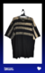 REMERA NEGRA Y GRIS LISA TALLE S [404]