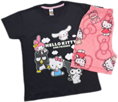 CONJUNTO KUROMI - KITTY BRILLA EN OSCURIDAD + RIÑONERA REGALO EDICION LIMITADA - tienda online