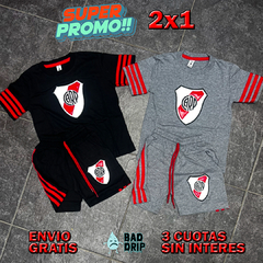 OFERTA 2X1 | CONJUNTO RIVER NIÑOS PLATINIUM EDICION LIMITADA!