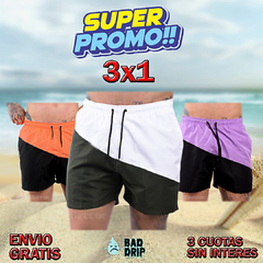 SHORT DE BAÑO BAD DRIP PREMIUM | OFERTA 3X1