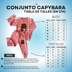 OFERTA 2X1 | CONJUNTO CAPYBARA 3D NIÑAS EDICION LIMITADA! - tienda online