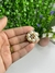 Aplique de perolas com strass