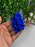 Flor Entremeio Azul Bic 2,5cm