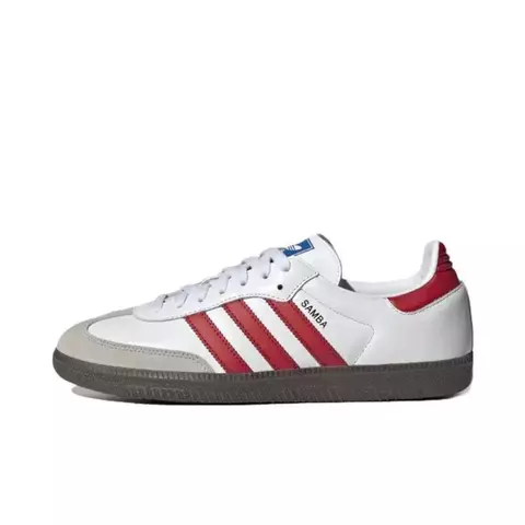 Adidas Samba OG White Scarlet