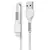 CABO LIGHTNING ALTA RESISTÊNCIA COMPATÍVEL COM IPHONE, PVC 2M - BRANCO