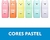 MARCA TEXTO FUN MINI CIS - ESTOJO COM 6 CORES PASTEL na internet