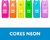 MARCA TEXTO FUN MINI CIS - ESTOJO COM 6 CORES NEON - comprar online