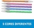 CANETA ESFEROGRÁFICA - CIS SPIRINHO SCENTS - ESTOJO COM 5 CORES na internet
