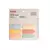 BLOCO DE NOTAS TRANSPARENTE EAGLE 6 CORES 30 FOLHAS 12X12CM