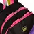 MOCHILA SESTINI CARRINHO EXTERNO CAPRICHO CONTRAST - PRETO E ROSA - comprar online