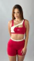 Conjunto Short Laura + Top Nalu Vermelho
