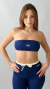 Top Manu Azul Marinho