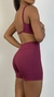 Conjunto Short Gio + Top Ana Marsala - comprar online