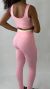 Conjunto Calça Ariana + Top Nalu Rosa Candy - comprar online