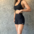 Short Gio Preto - Melfit Atacado