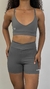 Conjunto Short Jade + Top Thay Cinza Chumbo na internet