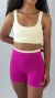 Conjunto Short Laura Fúcsia + Top Isa Off