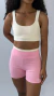 Conjunto Short Laura Rosa Candy + Top Isa Off