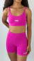 Conjunto Short Gio + Top Ana Fúcsia