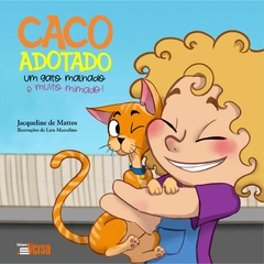 Caco adotado, um gato malhado e muito mimado!