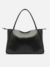 Bolsa Shopping Marrom Couro Grande Tag Metal - loja online