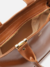 Bolsa Tote Marrom Couro Natural Média Metais - comprar online